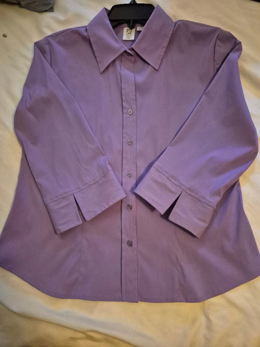 Button Down shirt. Apt.9. Medium/Petite. Lavender